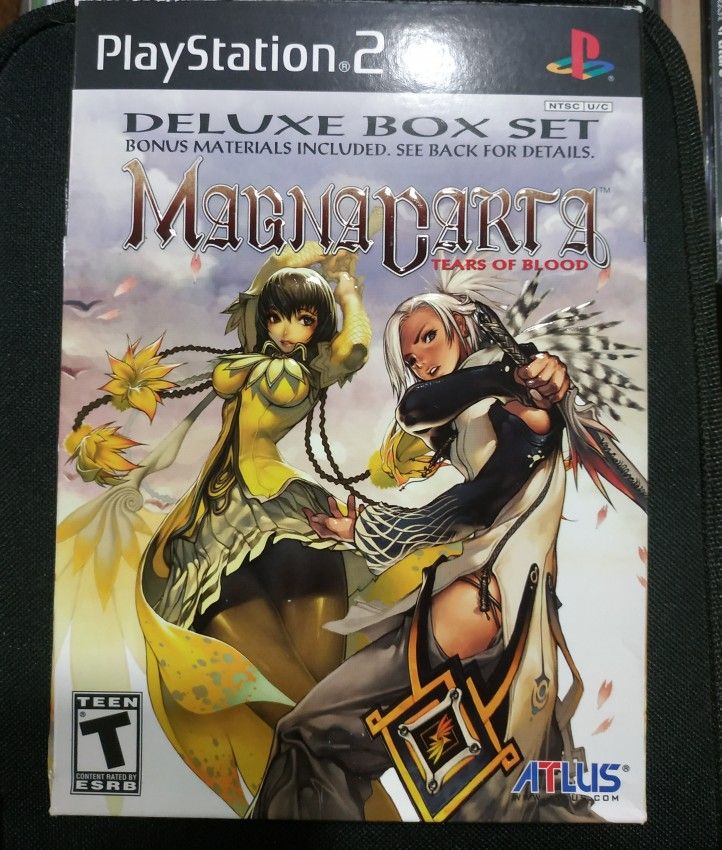 PS2 Magna Carta Tears Of Blood Deluxe Box Set
