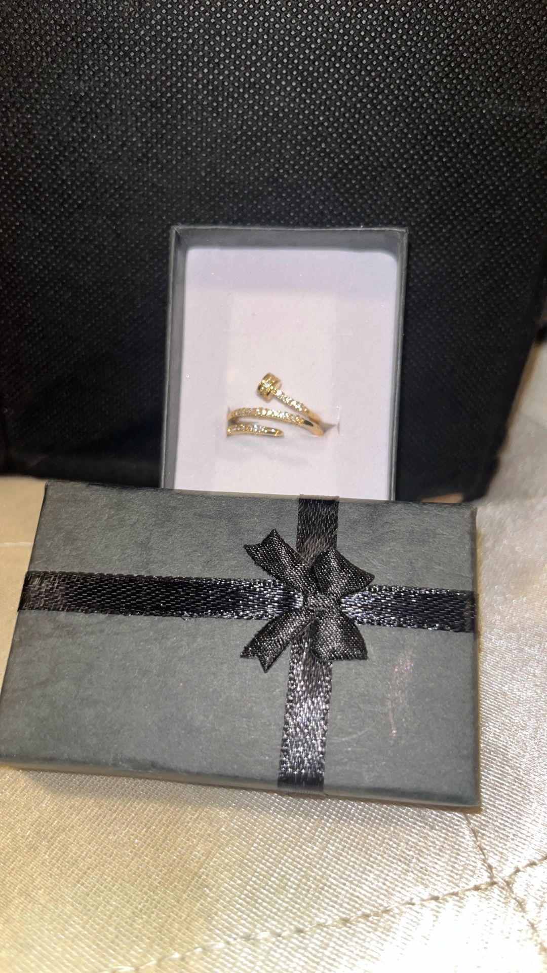 Adjustable Ring  Waterproof With Gift Box 