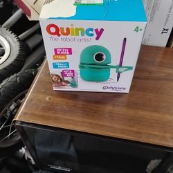 Landzo Quincy The Robot Artist Educational Toy Kids Learn to Draw Math Spelling