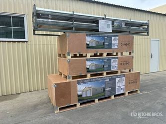 Unused 31x50 ft Heavy Duty Metal Storage Building