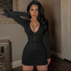 Long Sleeve Mini Dress
