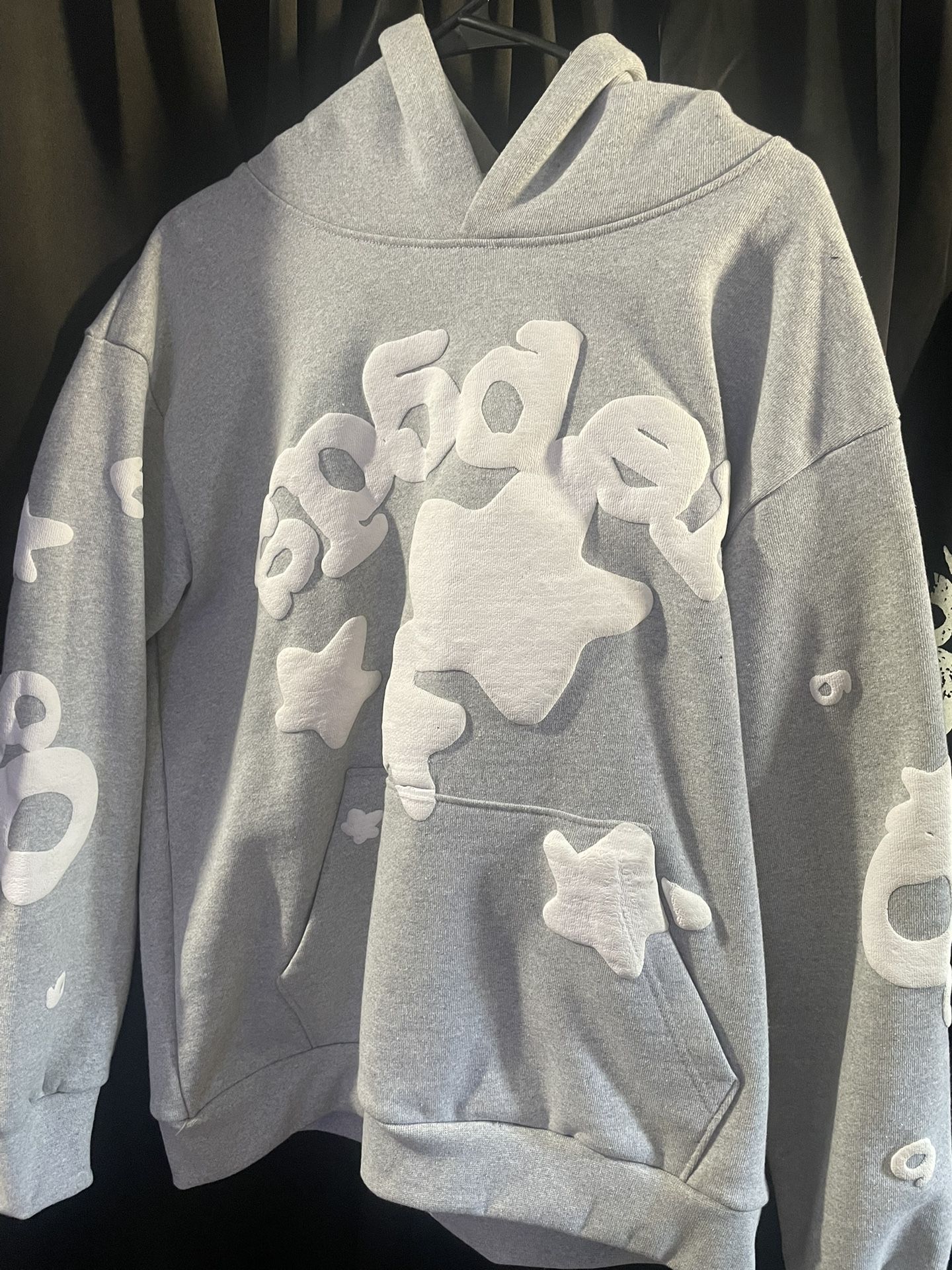 Grey Spider Hoodie