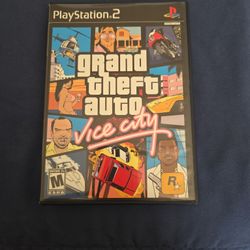 Grand Theft Auto Vice City Ps2 