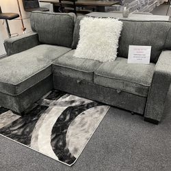 🛋️🛏️LIQUIDATION SALE NOW🔥‼️SOFA SLEEPER WITH CUP HOLDER AND USB PORT 🛏️🛋️