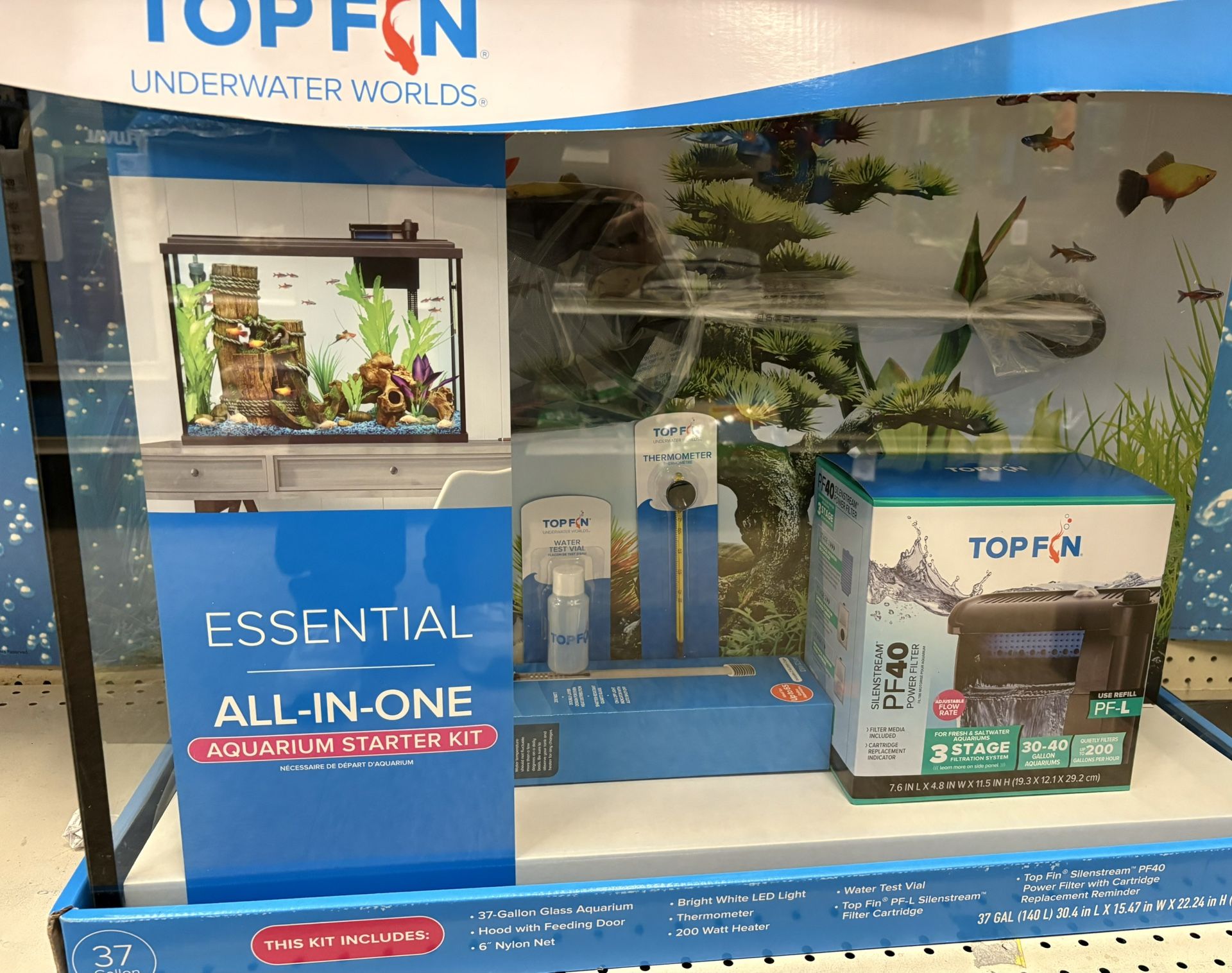  37 Gallon Fish Tank Kit