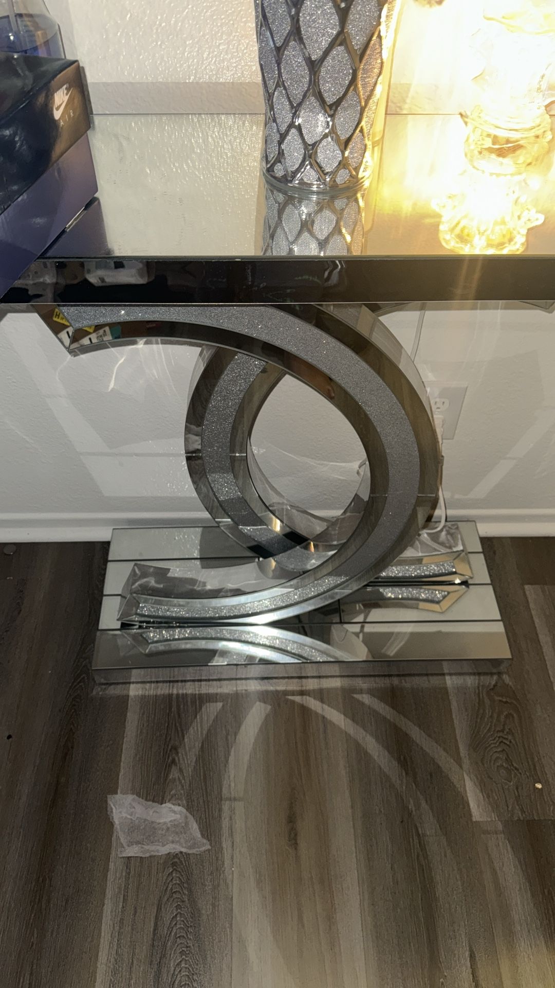 Mirrored Table