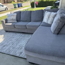 Grey Sectional Couch 