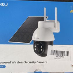 AOSU Solar Security Camera Wireless Outdoor System,