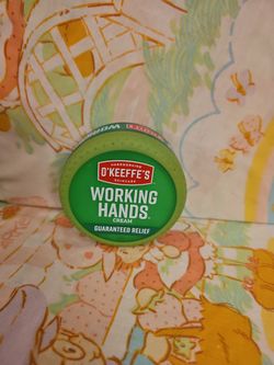 O'keeffe's hand cream