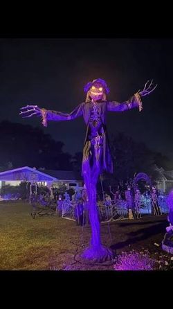 15ft worrycrow animatronic Halloween prop