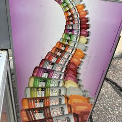 Vitamin water mini fridge