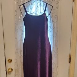 Purple Velvet Dress 