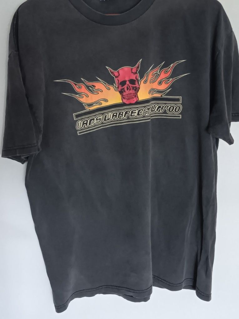VTG 2000 Vans Warped Concert Tour Tee Shirt Size Large