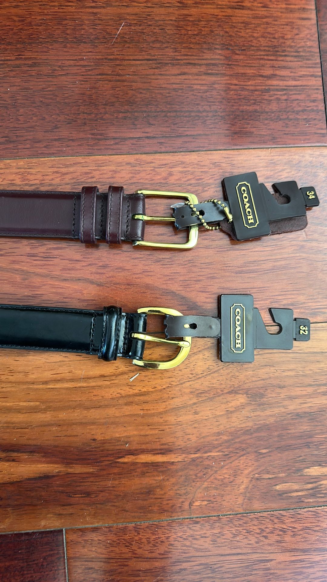 Coach Belts