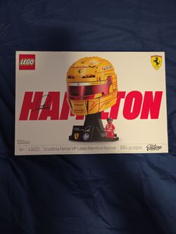 LEGO Scuderia Ferrari HP Lewis Hamilton Helmet 43022