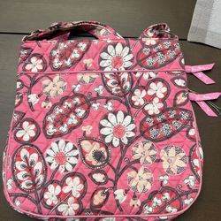New/NWT Blush Pink Vera Bradley Triple Zip Hipster
