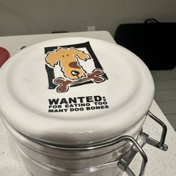 Dog Treat Jar