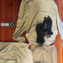 Military Fleece Long Johns/Gen 3/ Flyman Gloves