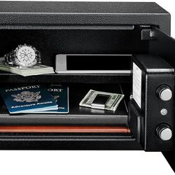 Steel Security Safe/Lock Box w/ Electronic Keypad 