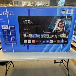 VIZIO 65 INCH UHD TV'S IN STOCK NOW VOICE SEARCH AIR PLAY BLUETOOTH W/WARRANTY - PAYMENT OPTIONS