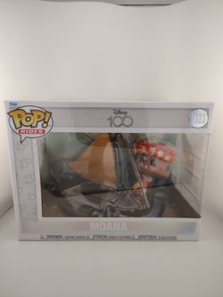 Funko POP! Rides Disney 100 Moana Boat Finale #1323 Super Deluxe Figure NEW