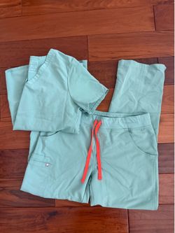 FIGS Womens Scrub Set Size M Nurse Medical Uniform Top & Pants