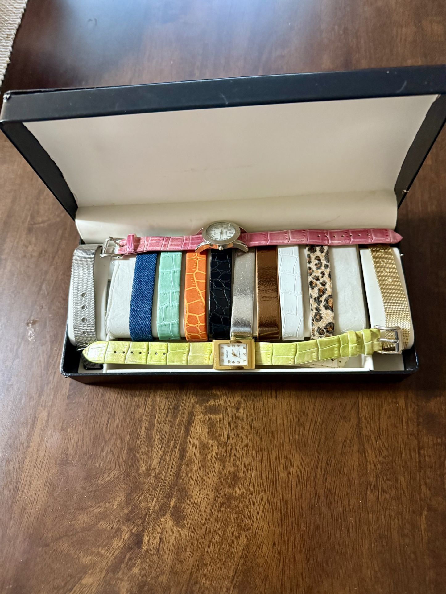 Set Watch including Lots Of straps