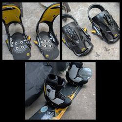 ⭐$60 Mission SI Burton Step In Bindings (Size 8-12 I Assume)