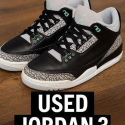 Jordan 3 “Mint Foam” - Asking $80 OBO 💸 size 7.5