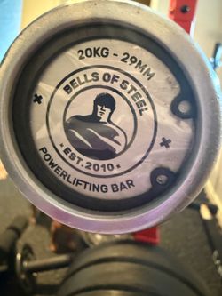 Powerlifting bar