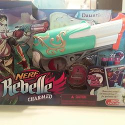 NERF Rebelle Charmed Dauntless Rare 