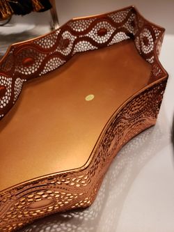 Golden Vanity Tray w/ 2.75" Rails