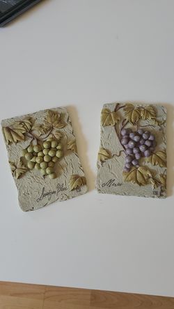 Ceramic decorative frames