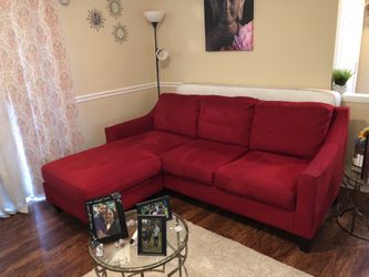Sectional red $370. Or BO.