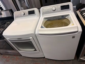Lg washer and dryer