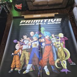 Dragonball Z 2 piece 7ft x 7ft Vinyl Poster