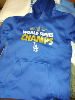 Los Angeles Dodgers Baseball World Series  Nike Sweater Hoodie Therma Boys Girls Womens Top