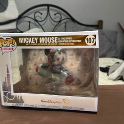 Pop Mickey Mouse #107 Never Opened In Box 50yr anniversary