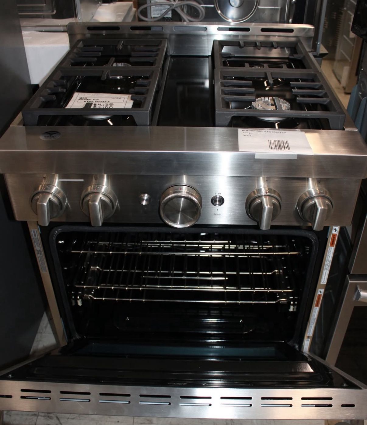 Kitchenaid 30” Smart Gas Range
