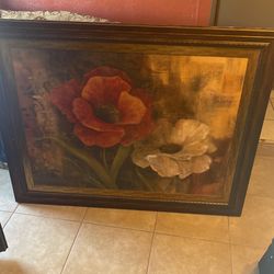 Floral Picture Frame 