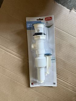 The 1-1/4" x 12" Bathroom Sink Drain Lift Rod Pop-Up is a plastic accessory designed to lift and lower the drain in a bathroom sink. Made in China, th