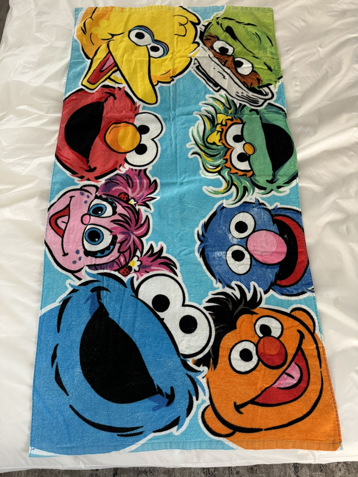 Sesame Street Beach Towel From Sesame Place San Diego