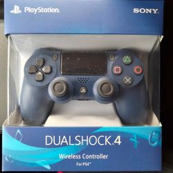 Sony DualShock 4 Wireless Controller - Midnight Blue - PlayStation 4