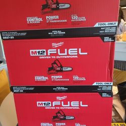  chainsaw milwaukee m12 disponible precio 155 son nuevas 