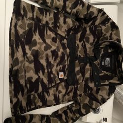 Carhartt Mens Small Womens Large Pullover Sweatshirt Outerwear 