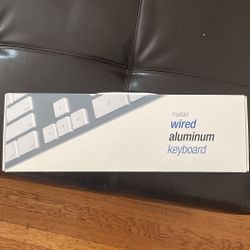 Wired Aluminum Keyboard (matias)