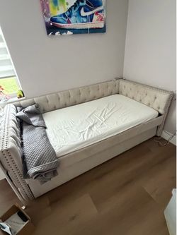 Bed  with two mattress