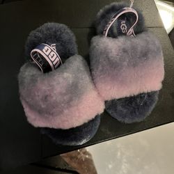 Ugg Fluffy Sandals 