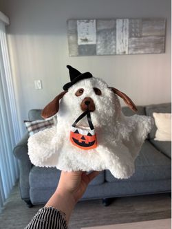 Ghost Puppy Stuffed Animal