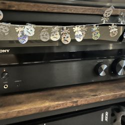 Sony Audio System Speakers and Receiver